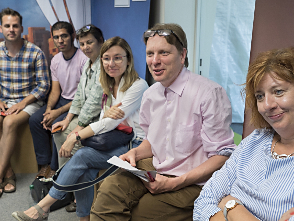 Lehrerfortbildung an der Erinnerungsstätte Notaufnahmelager Marienfelde